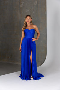 Cobalt blue formal dress
