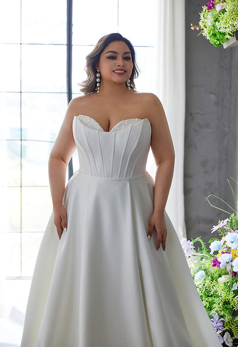 Belle Wedding Dress (Curve Collection)