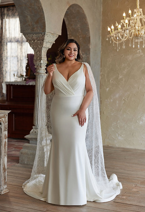 Anslie Wedding Dress (Curve Collection)