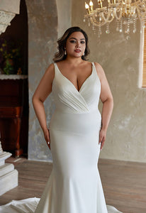Anslie Wedding Dress (Curve Collection)