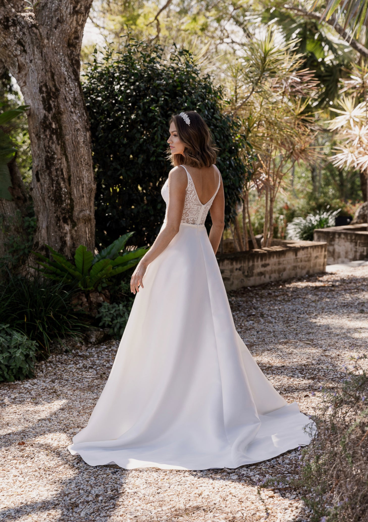 Estelle by Tania Olsen Vintage White Wedding Dress