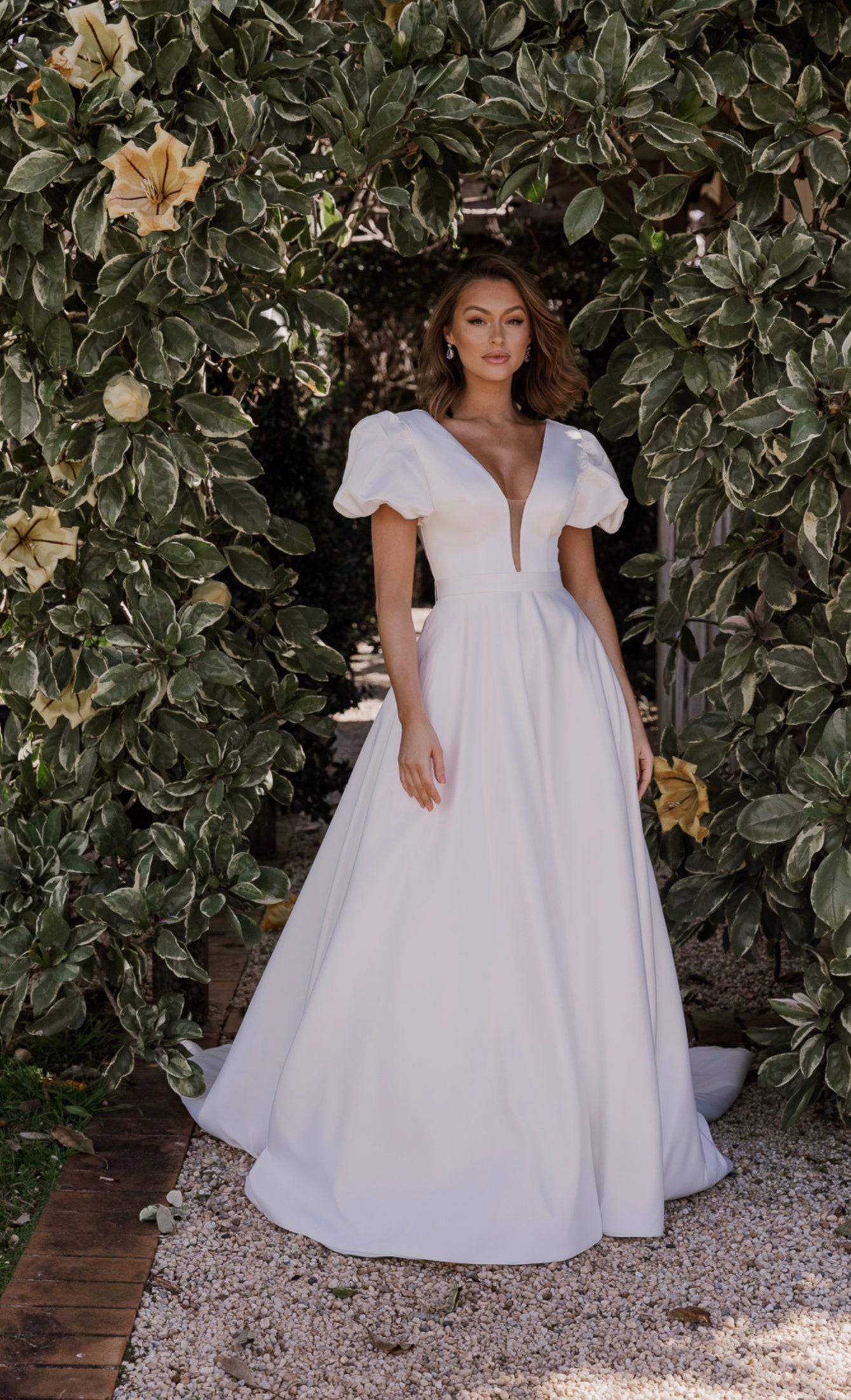 Fayette by Tania Olsen Vintage White Wedding Dress