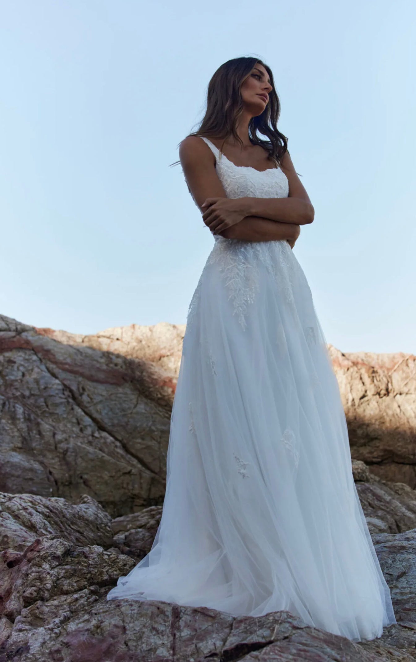 Myrtle by Tania Olsen vintage white wedding dress