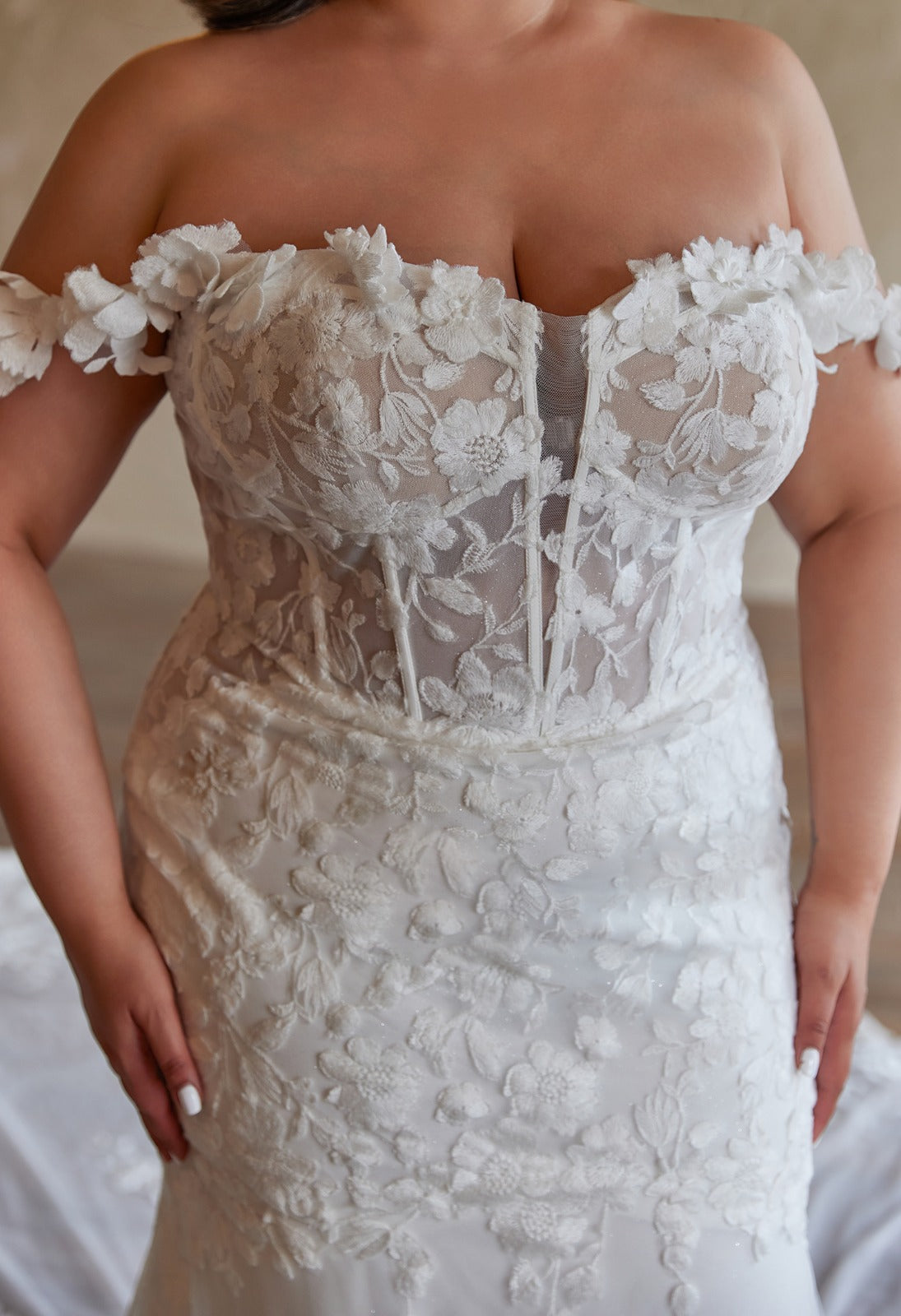 Kimba Wedding Dress (Curve Collection)