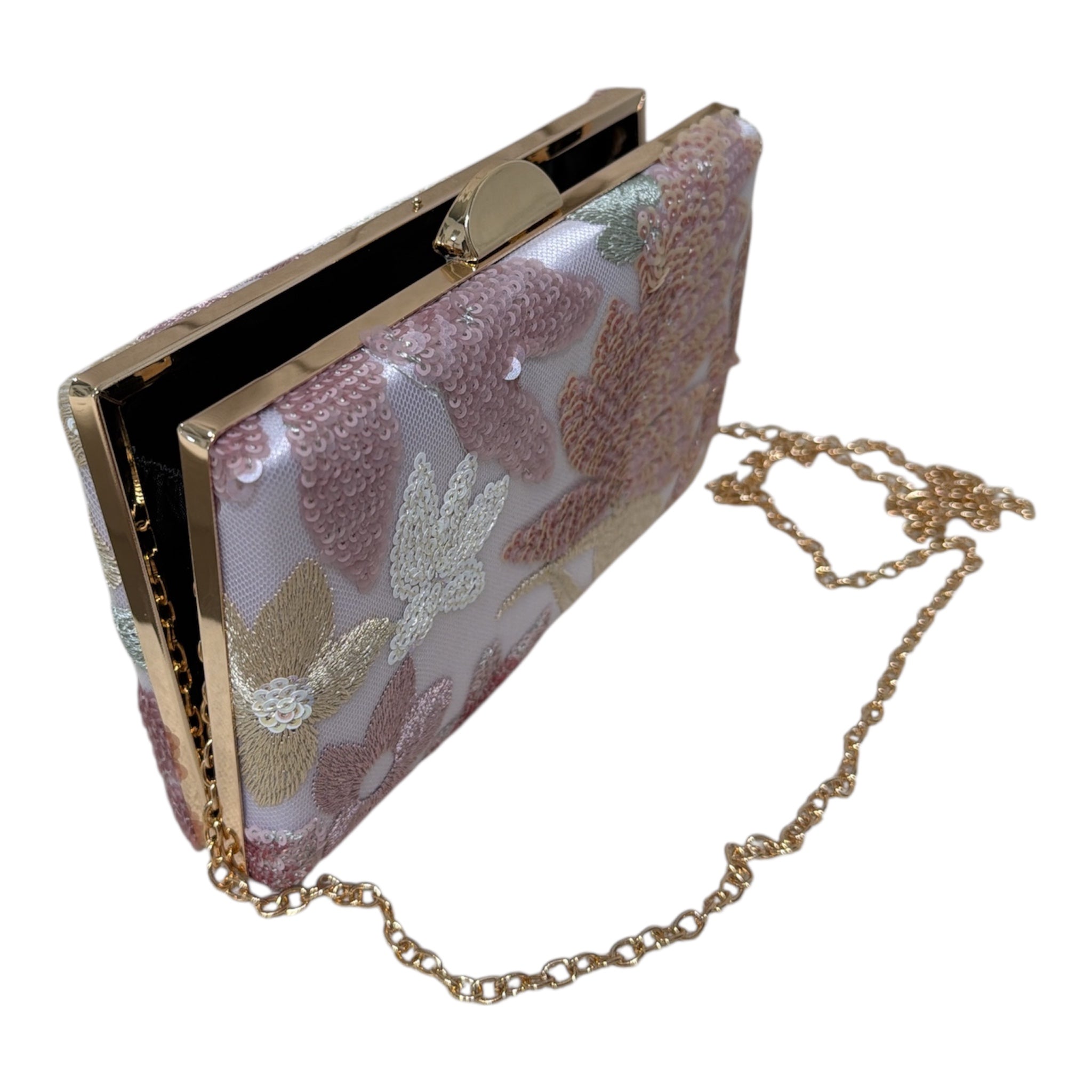 Celeste Clutch - White/Multi