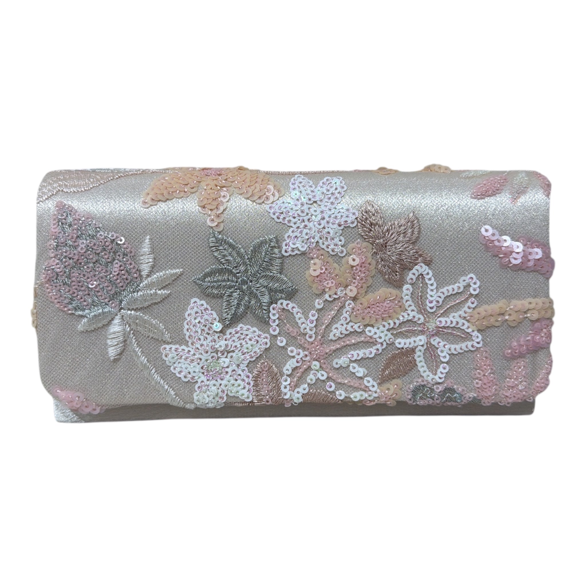 Flora Clutch - Cream/Multi
