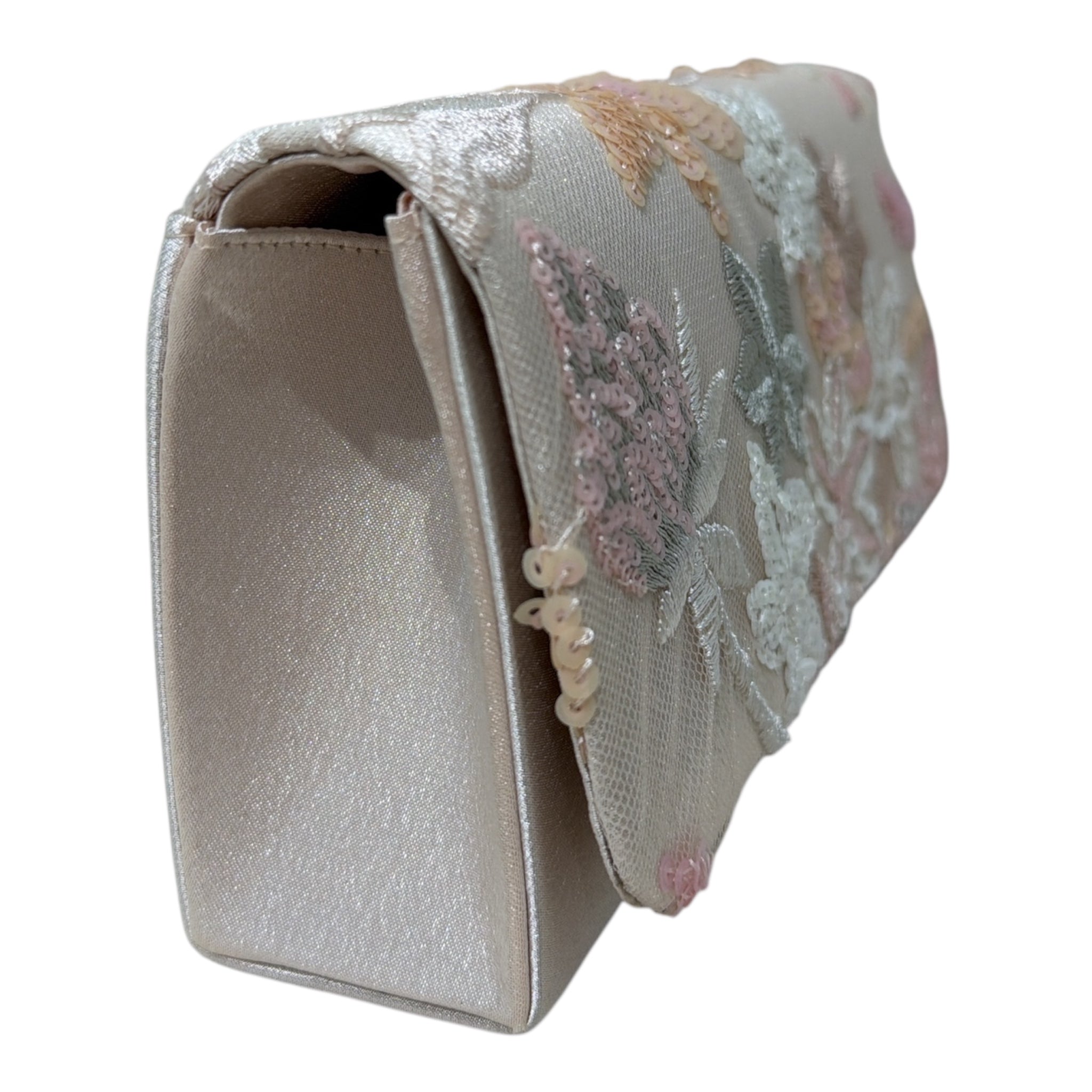 Flora Clutch - Cream/Multi