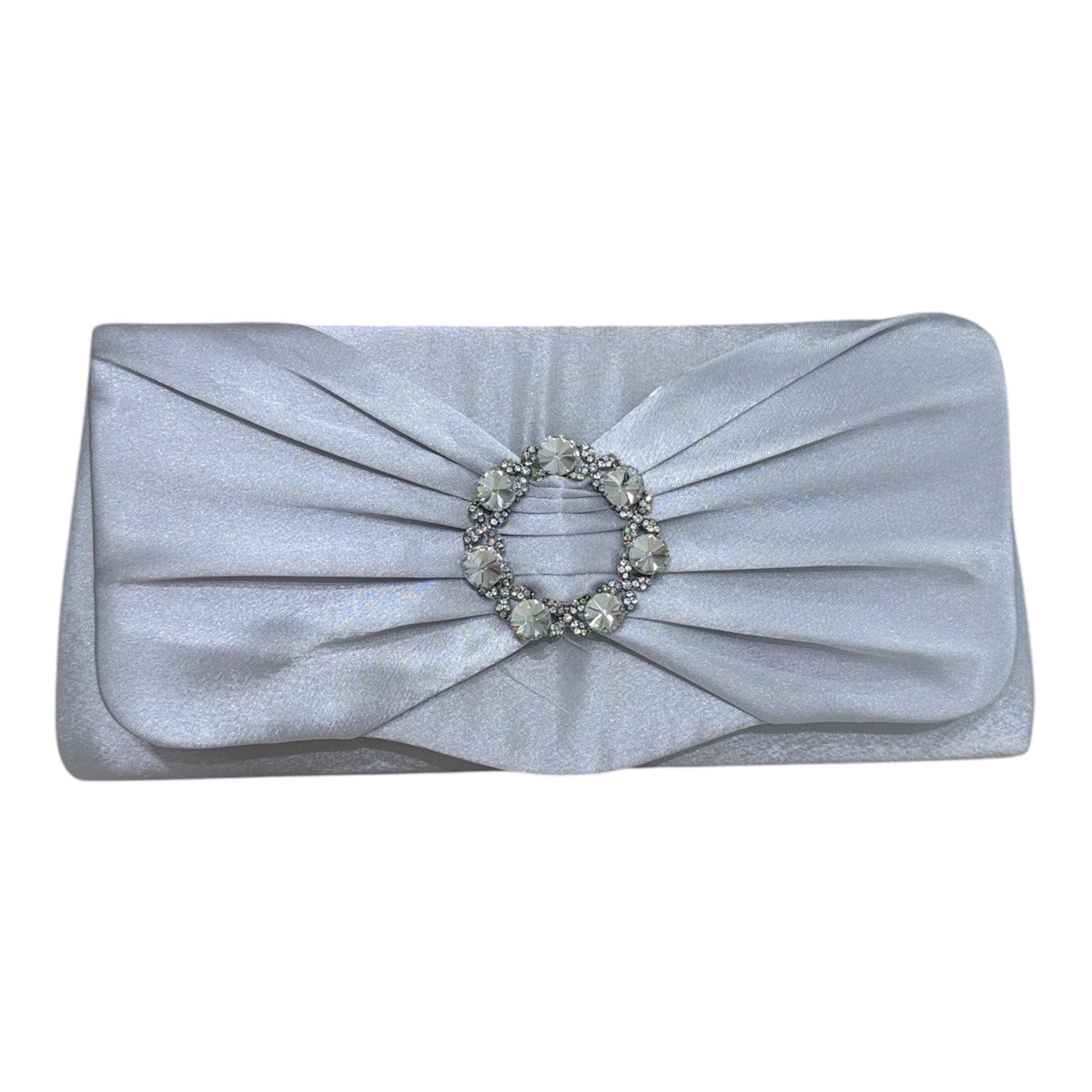 Elara Clutch - Silver