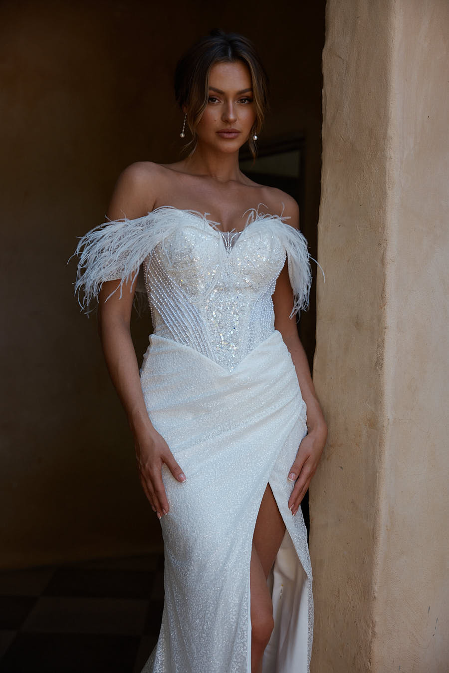 Francesca TC2336 by Tania Olsen Vintage White Wedding Dress