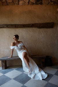 Francesca TC2336 by Tania Olsen Vintage White Wedding Dress