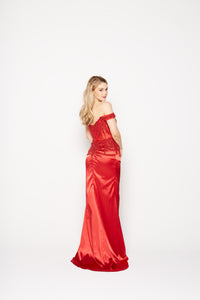 Lorelei PO2304 by Tania Olsen Navy, & Red Formal Dress