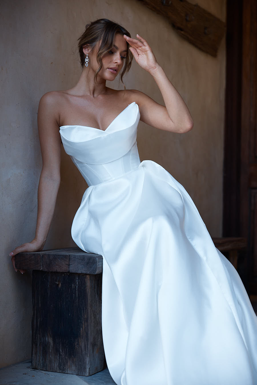 Mirella TC2337 by Tania Olsen Vintage White Wedding Dress