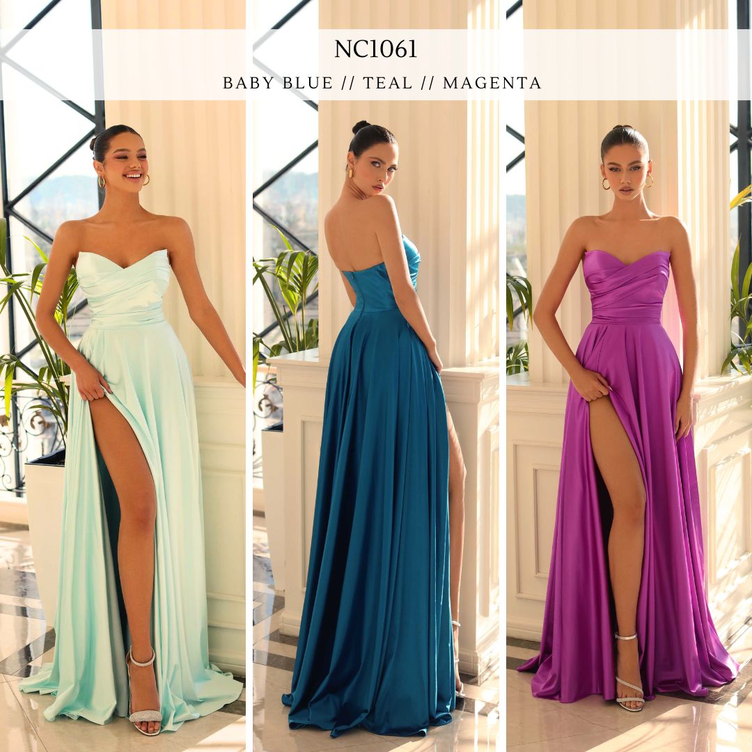 NC1061 by Nicoletta Magenta, Teal, & Baby Blue Formal Dress