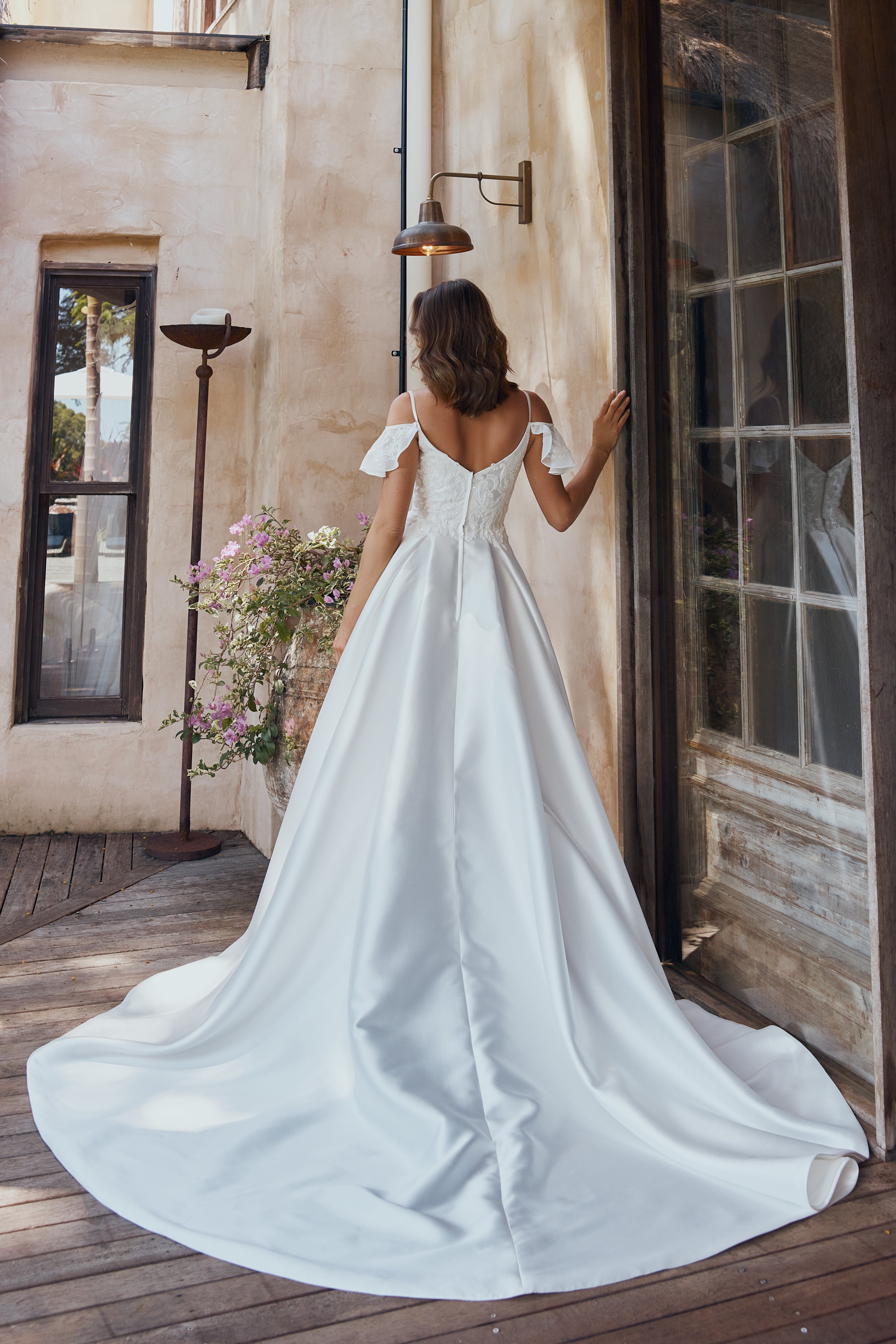 Samantha by Tania Olsen Vintage White Wedding Dress