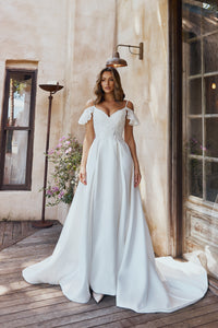 Samantha by Tania Olsen Vintage White Wedding Dress