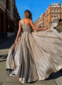 JX6005 by Jadore Blue, Gold, Violet Formal dress