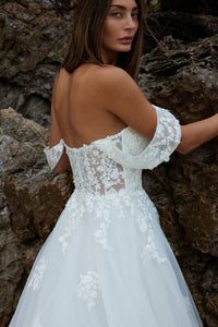 Blossom by Tania Olsen Vintage White Wedding Dress