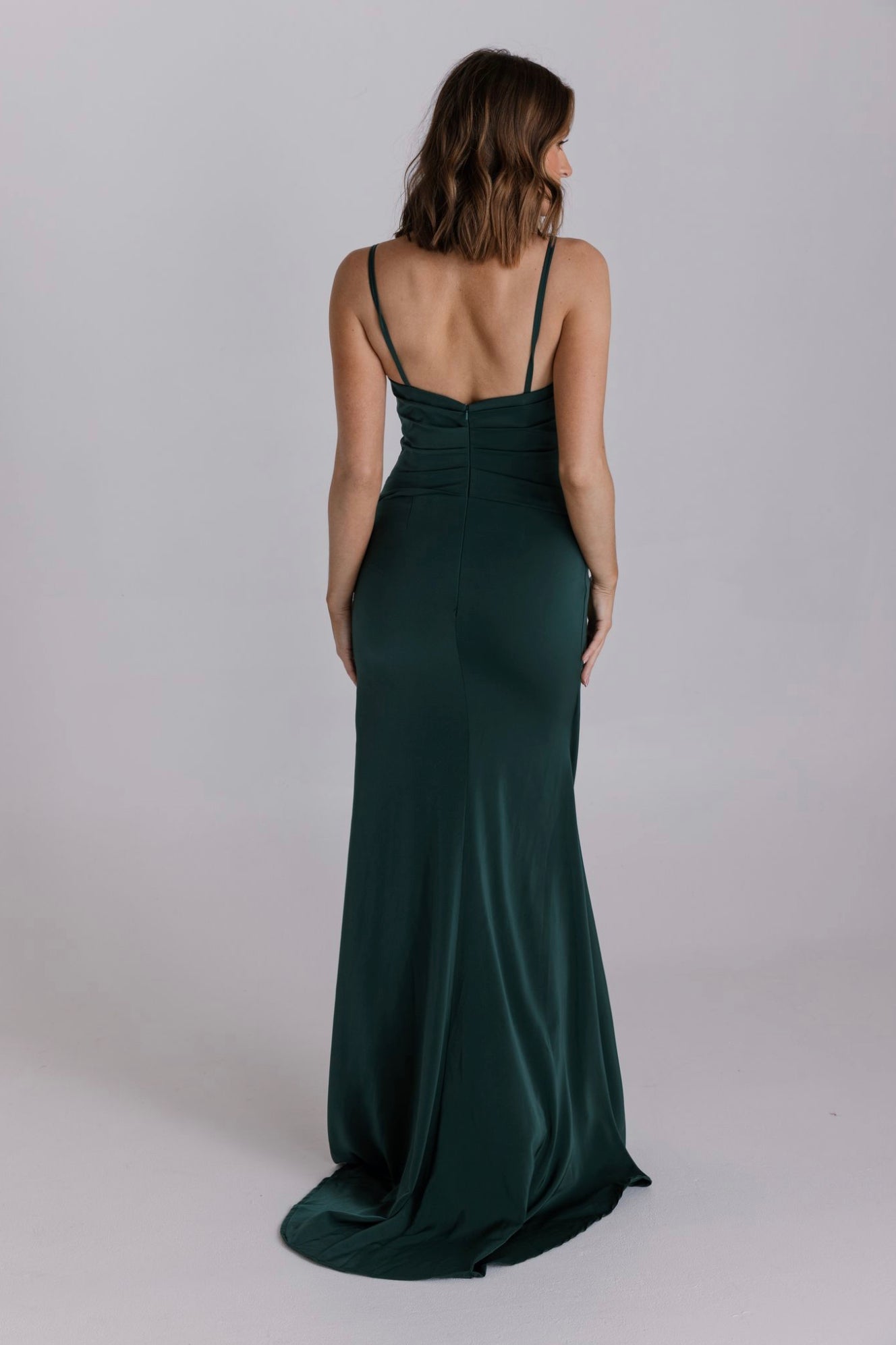 Wren PO996 by Tania Olsen Boysenberry & Emerald Formal Dress