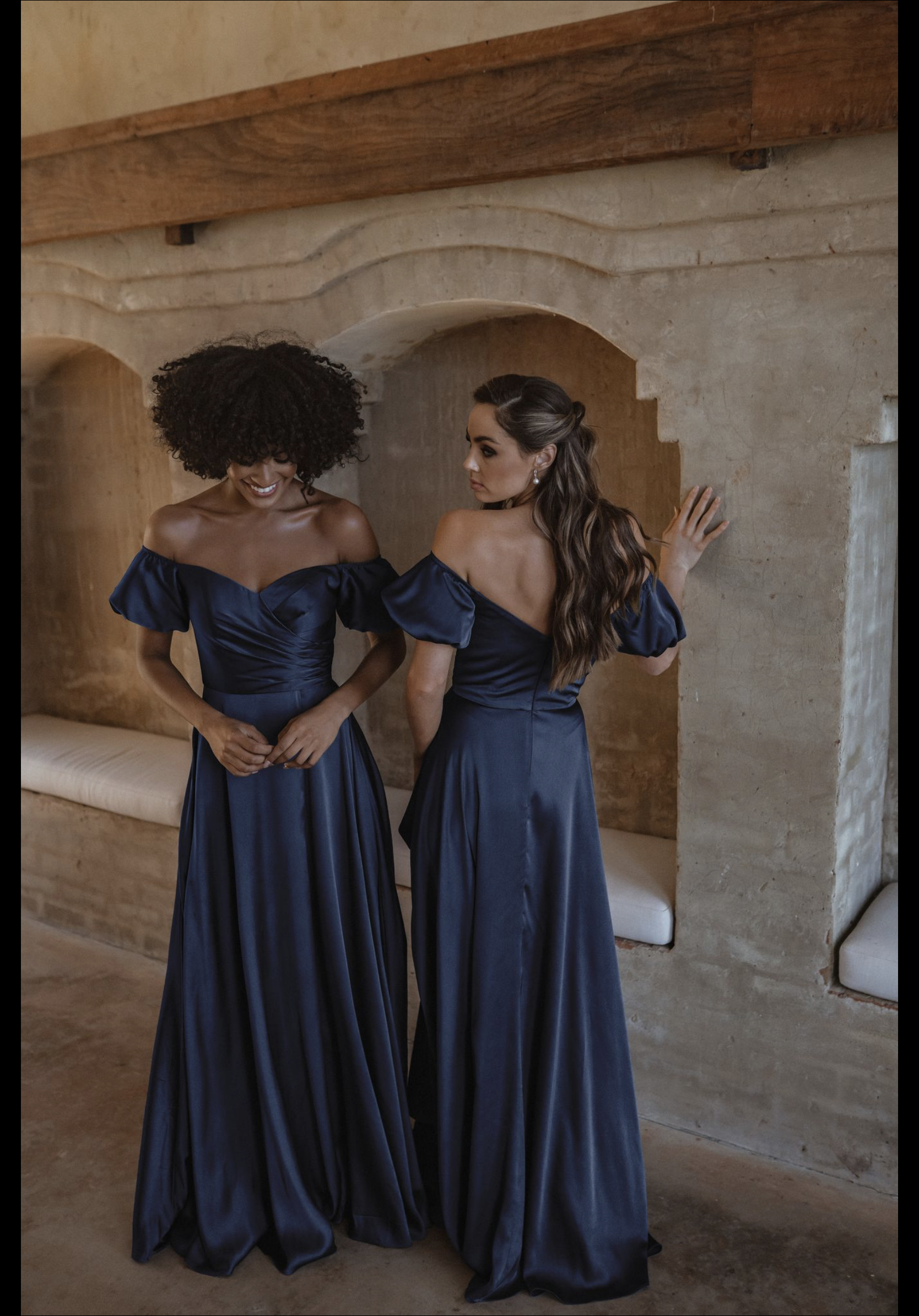 TO873 Lagos Peacock, Terracotta, Wine, Sage, Navy, Champagne & Emerald Bridesmaid dress