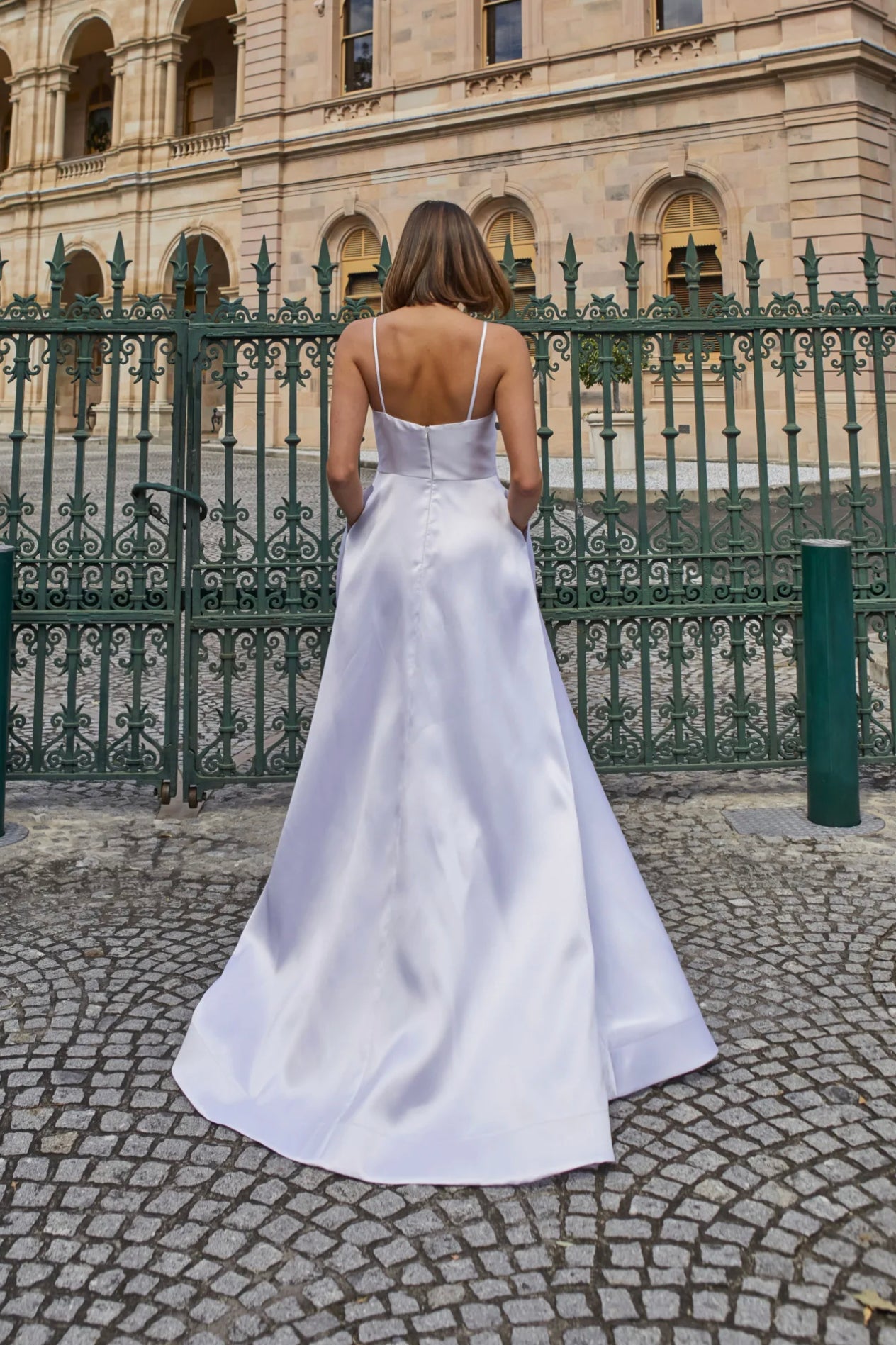 Ayala by Tania Olsen Pure White Debutante dress